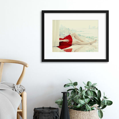 Lazy Afternoon by Ambra Framed Print - USTAD HOME