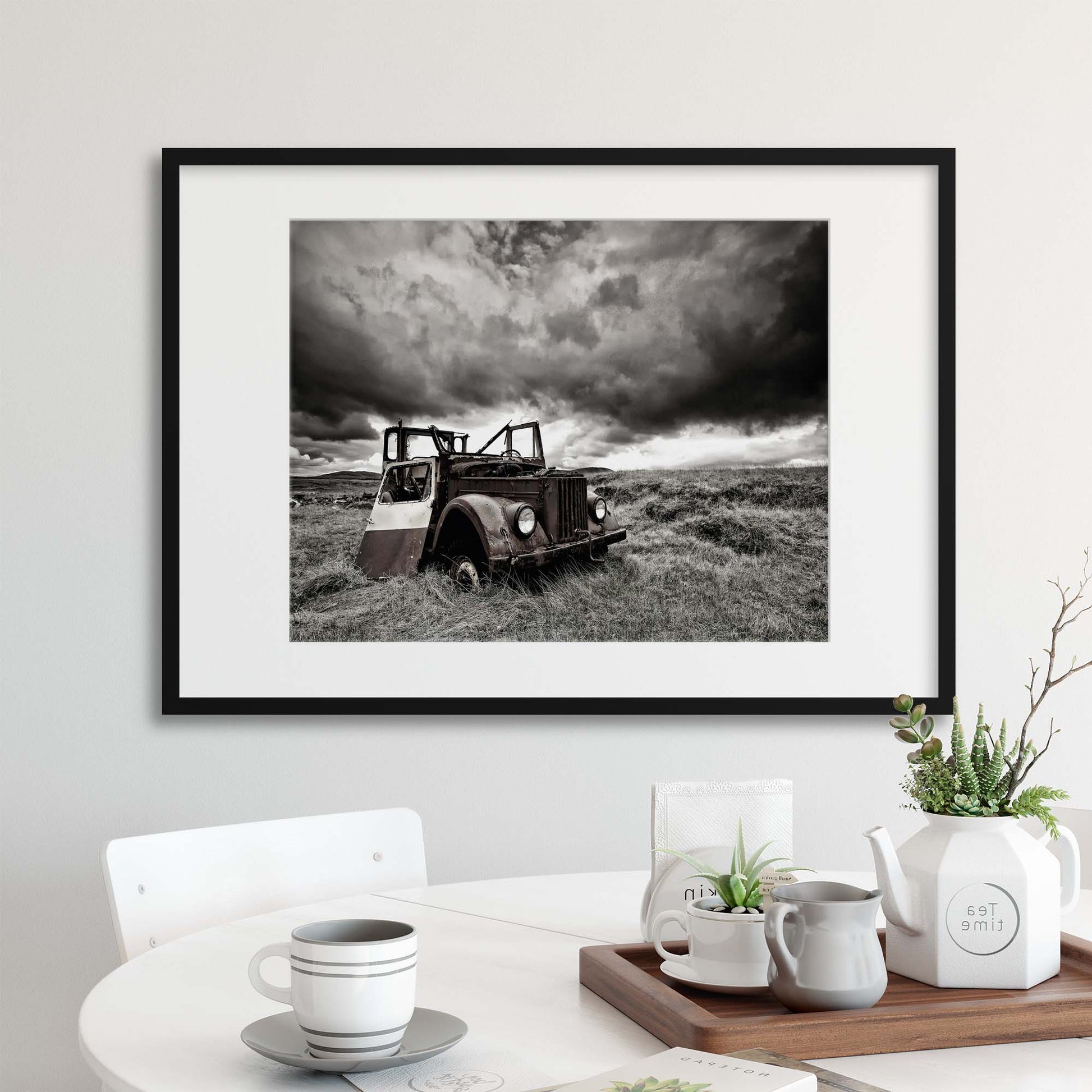 Roofless by &THORN;orsteinn H. Ingibergsson Framed Print - USTAD HOME