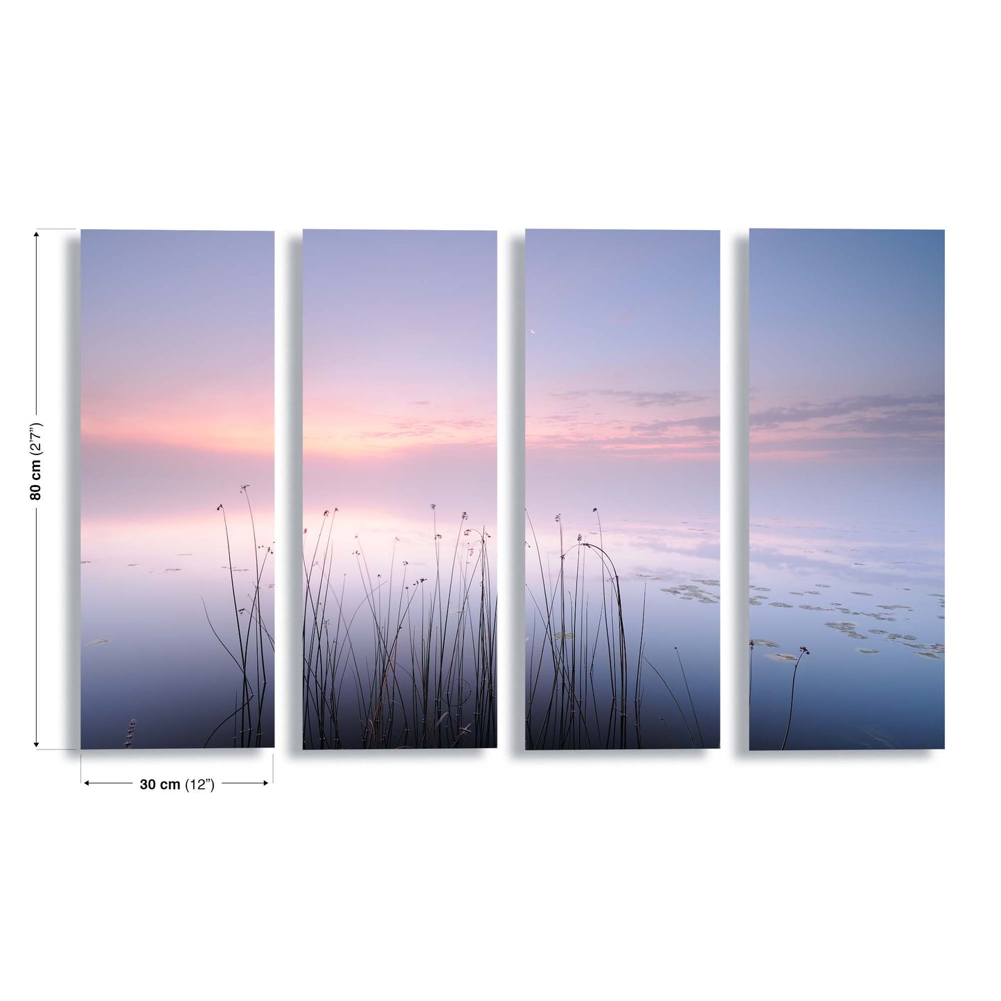 Lake by Keller Canvas Print - USTAD HOME