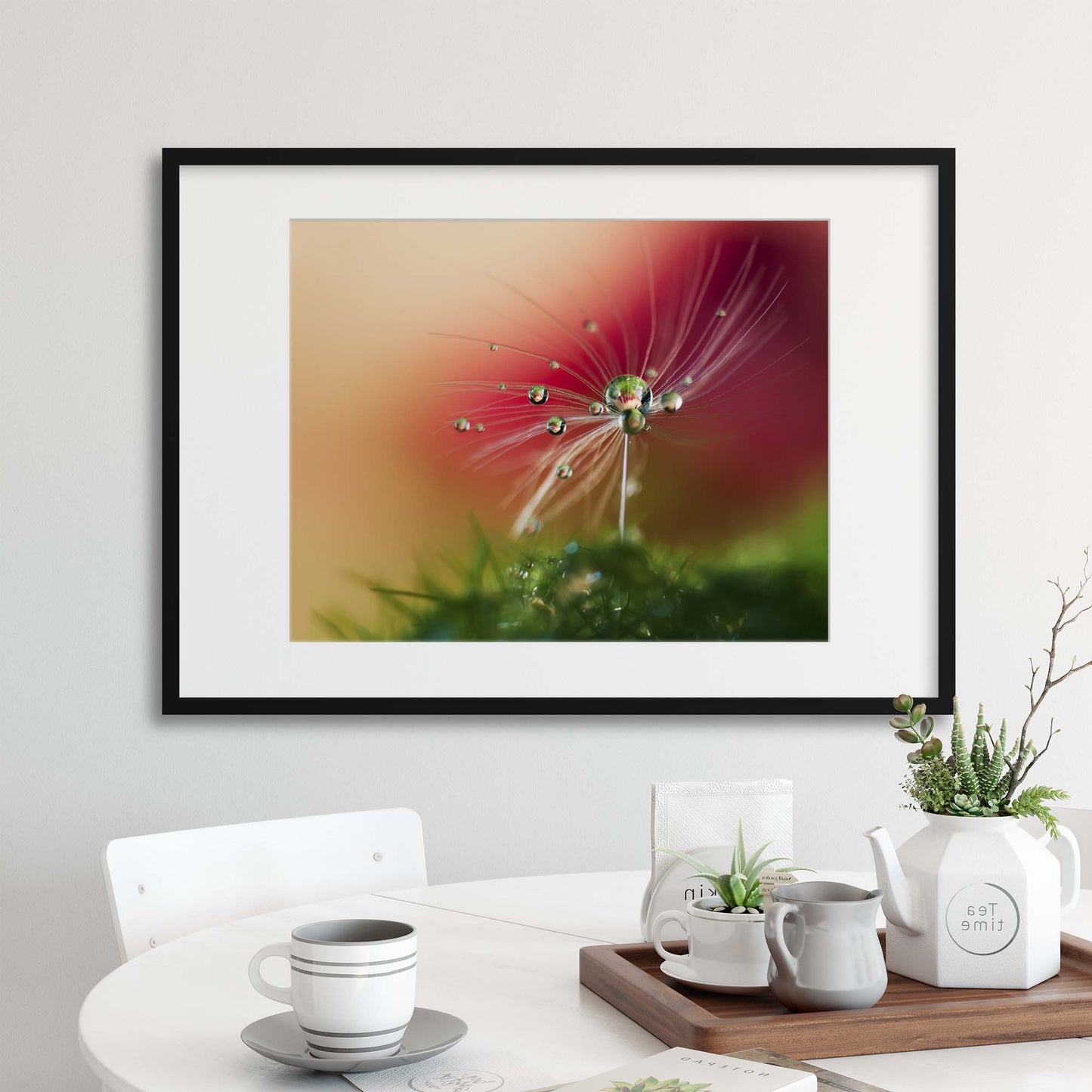 Red Morning by Heidi Westum Framed Print - USTAD HOME