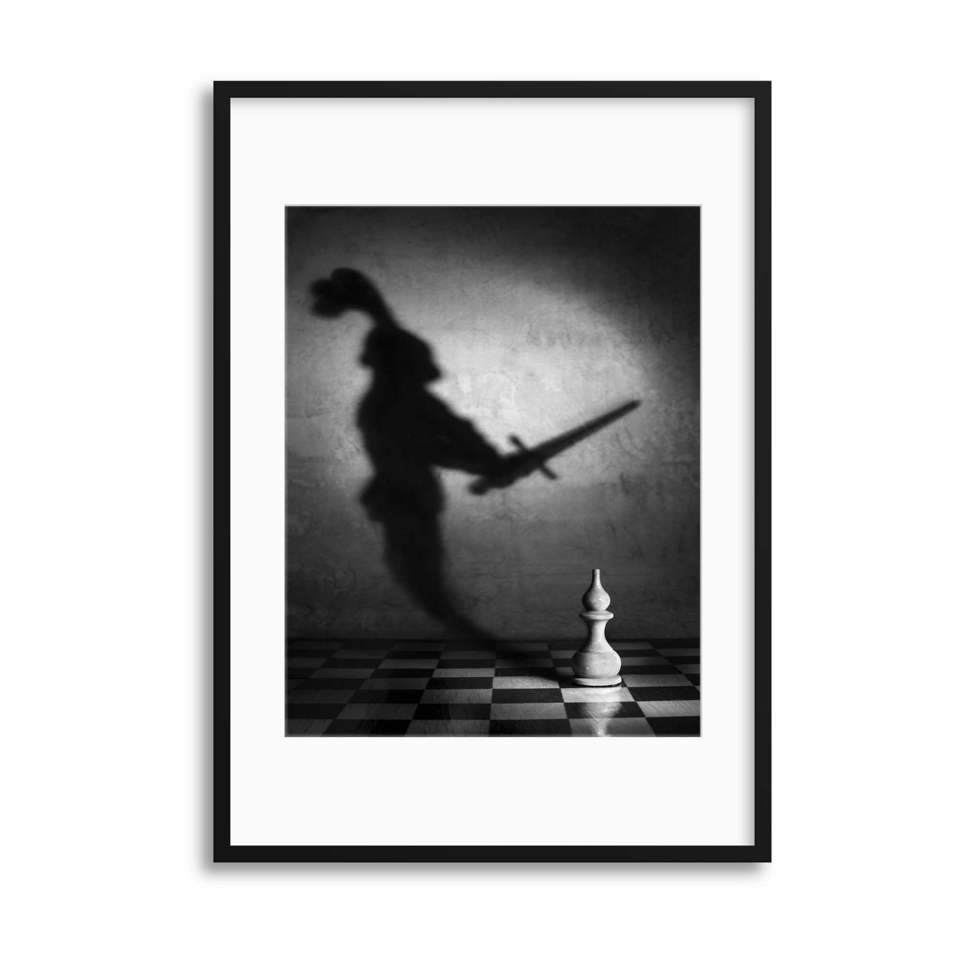 The Heart of a Knight by Victoria Ivanova Framed Print - USTAD HOME