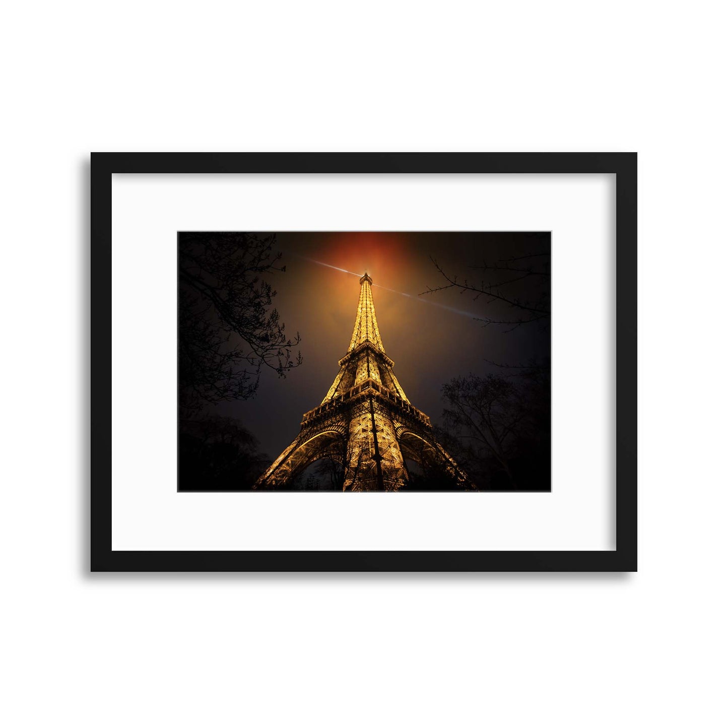 La Tour Eiffel by Clemens Geiger Framed Print - USTAD HOME