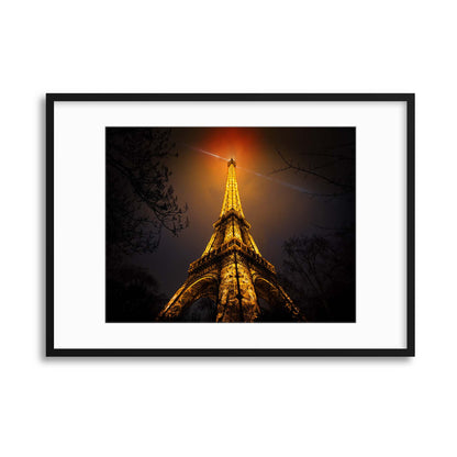 La Tour Eiffel by Clemens Geiger Framed Print - USTAD HOME