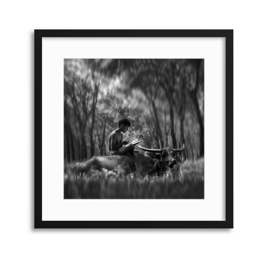 Learn Spirit by Antonyus Bunjamin Framed Print - USTAD HOME