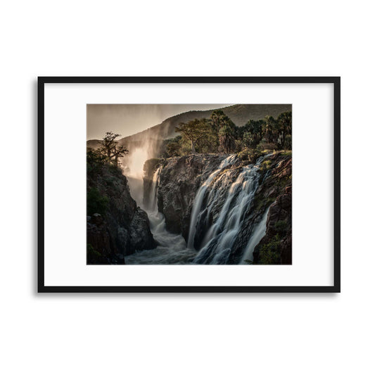 Sacred Waterfalls by Pavol Stranak Framed Print - USTAD HOME