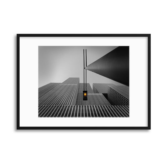 Yellow Light by Wim Schuurmans Framed Print - USTAD HOME