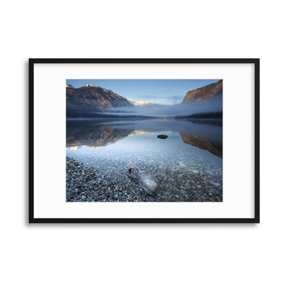 Bohinj's Tranquility by Bor Framed Print - USTAD HOME