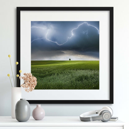 Someplace in Summer by Nicolas Schumacher Framed Print - USTAD HOME