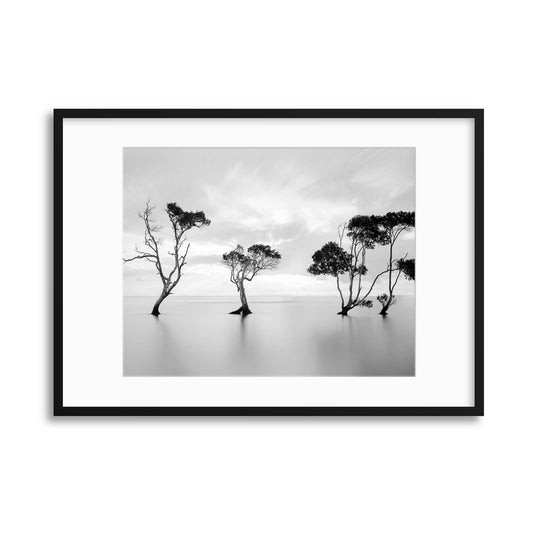 Drowning Not Waving by Steven Fudge Framed Print - USTAD HOME