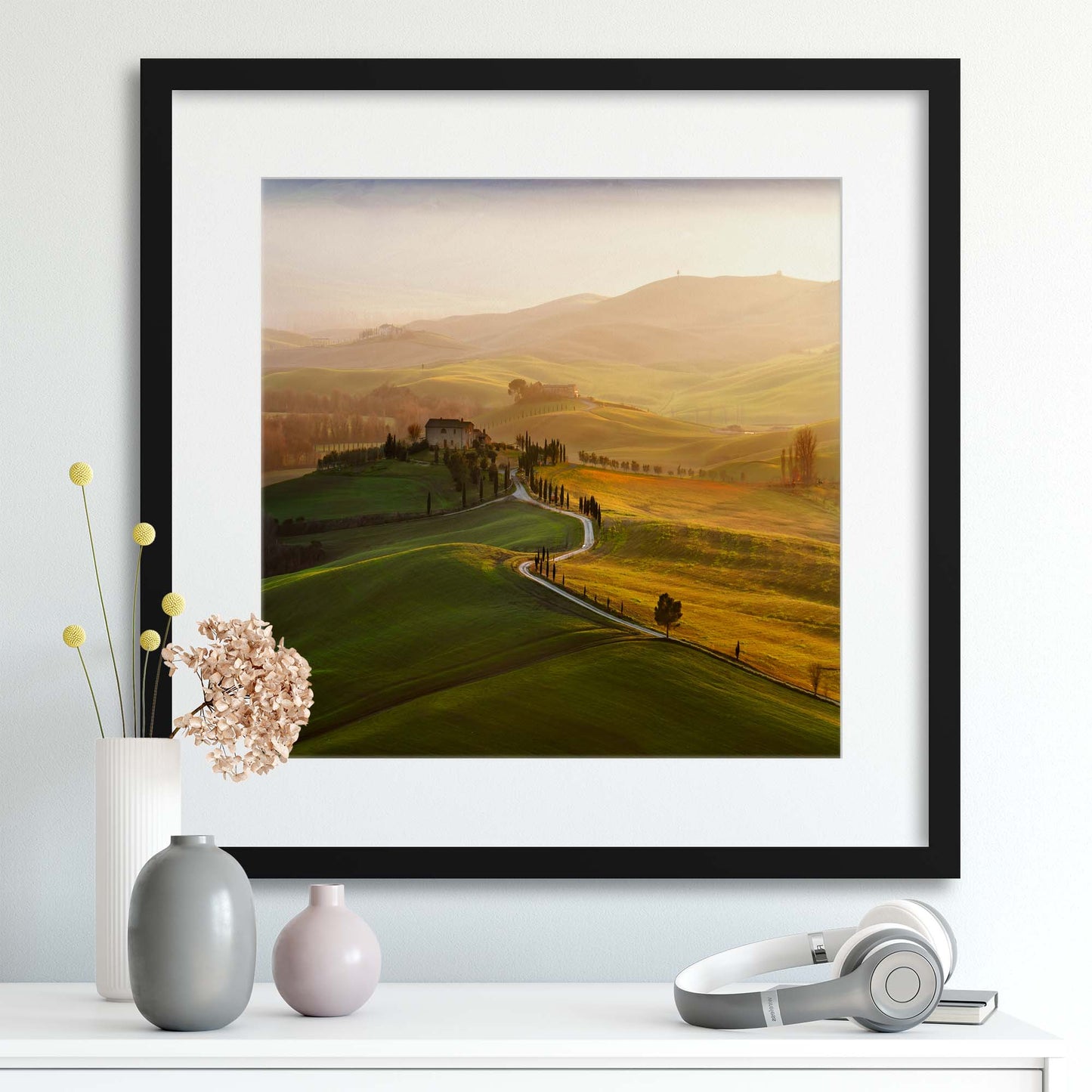 Val d'Orcia by Jarek Pawlak Framed Print - USTAD HOME