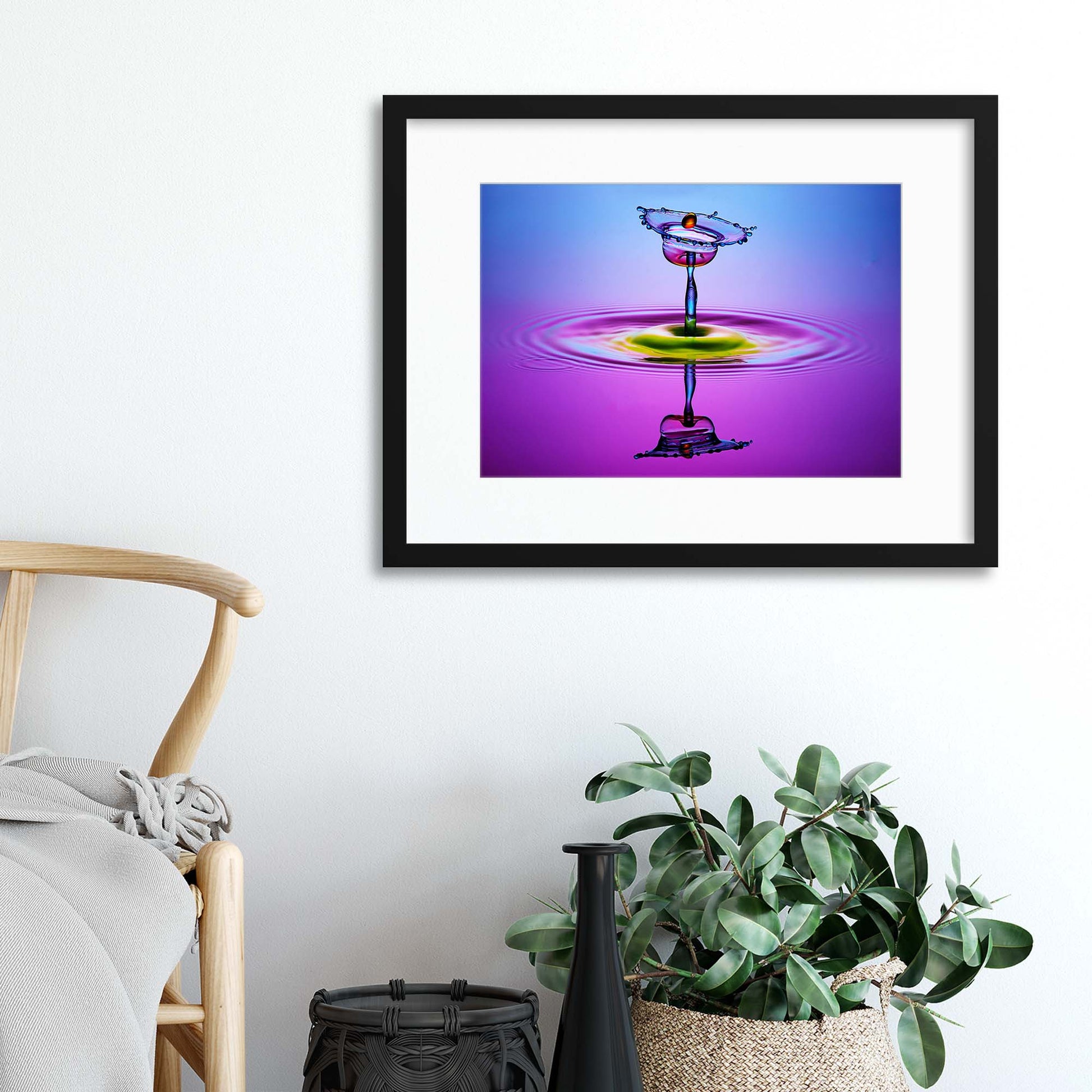 Chalice Colors Full by Muhammad Berkati Framed Print - USTAD HOME