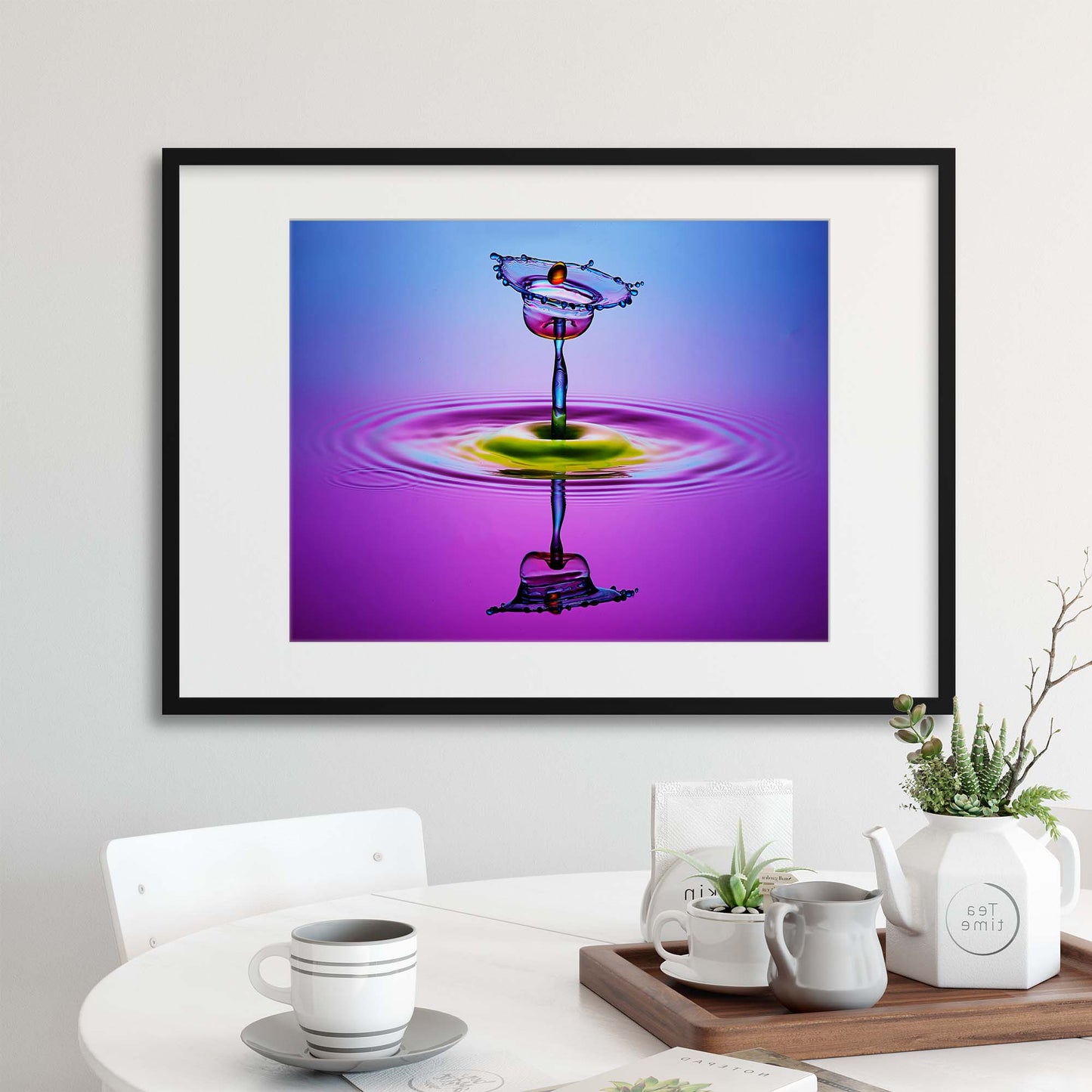 Chalice Colors Full by Muhammad Berkati Framed Print - USTAD HOME