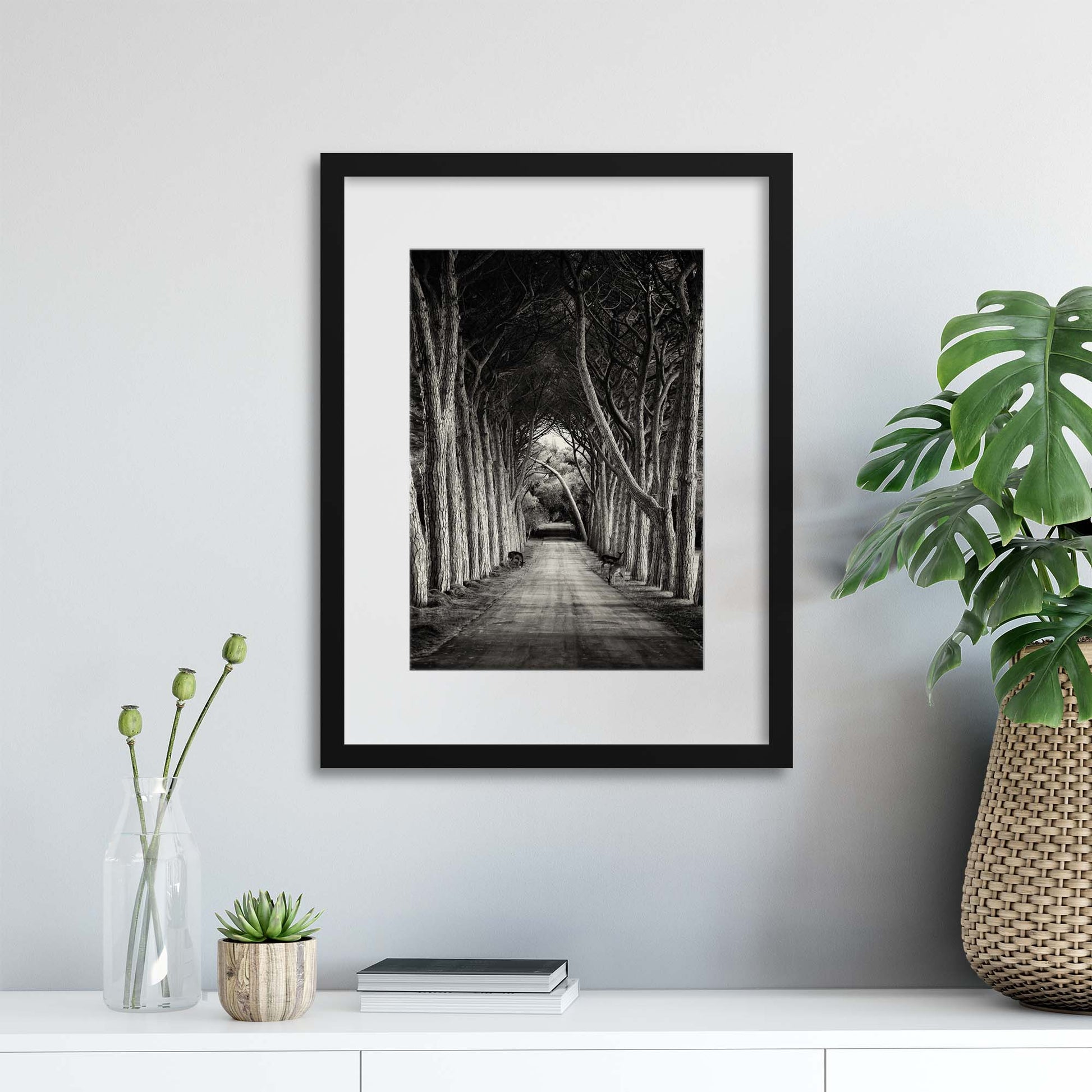 The Way by Sandra &Aring;&nbsp;timac Framed Print - USTAD HOME