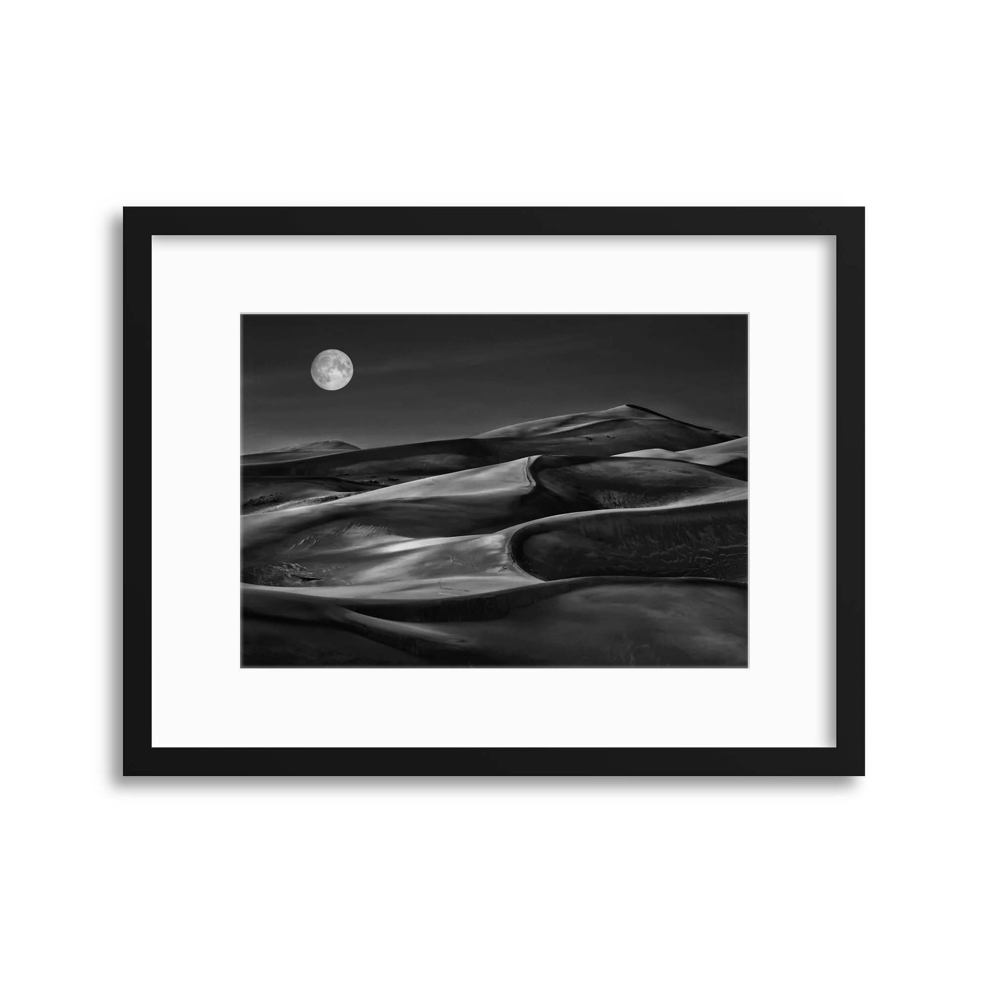 The night walked down the sky by Yvette Depaepe Framed Print - USTAD HOME