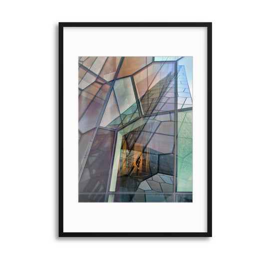 Colour Mosaic by Jure Kravanja Framed Print - USTAD HOME