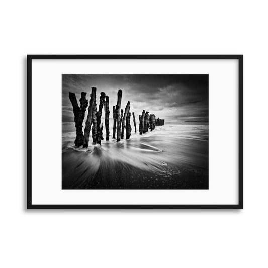 Timber Graffiti by Sobul Framed Print - USTAD HOME