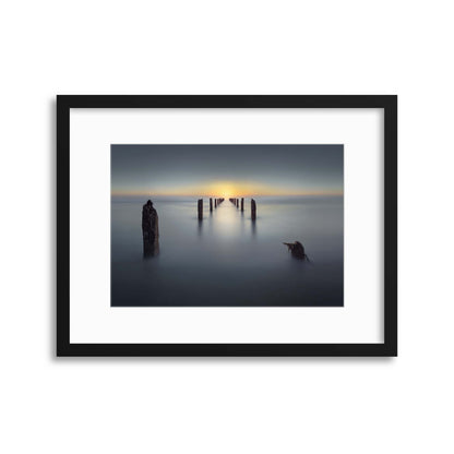 Last Light by Nadav Jonas Framed Print - USTAD HOME