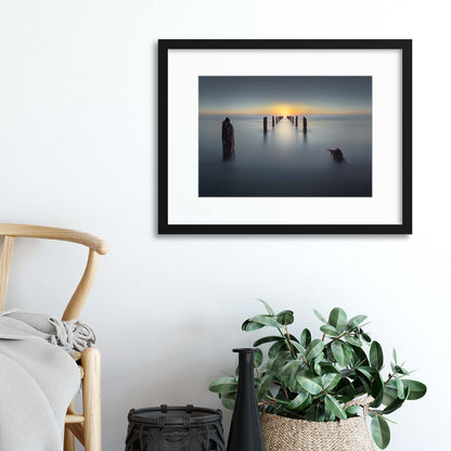 Last Light by Nadav Jonas Framed Print - USTAD HOME