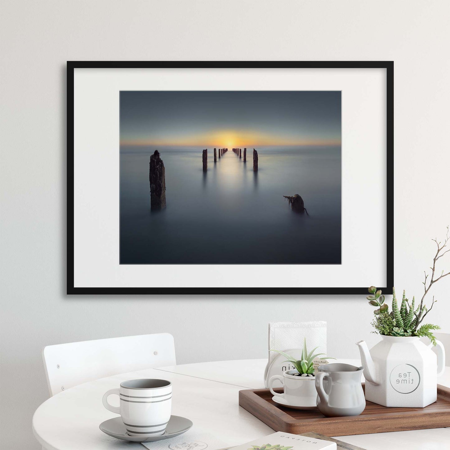 Last Light by Nadav Jonas Framed Print - USTAD HOME