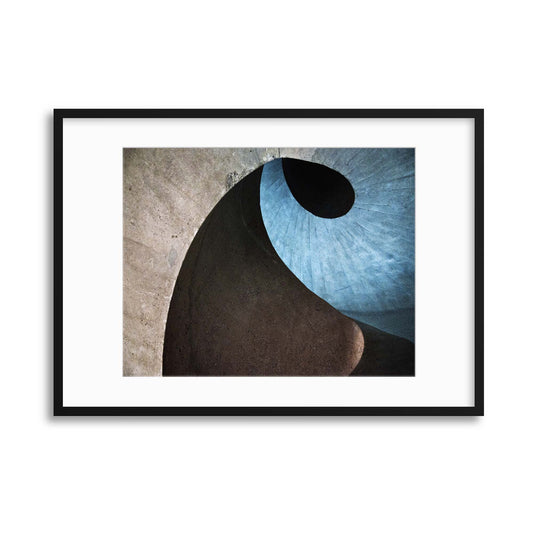 Concrete Wave by Linda Wride Framed Print - USTAD HOME