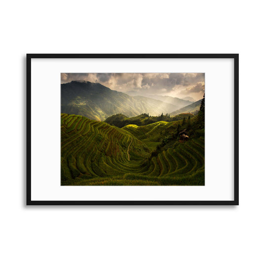 A Tuscan Feel in China by Max Witjes Framed Print - USTAD HOME