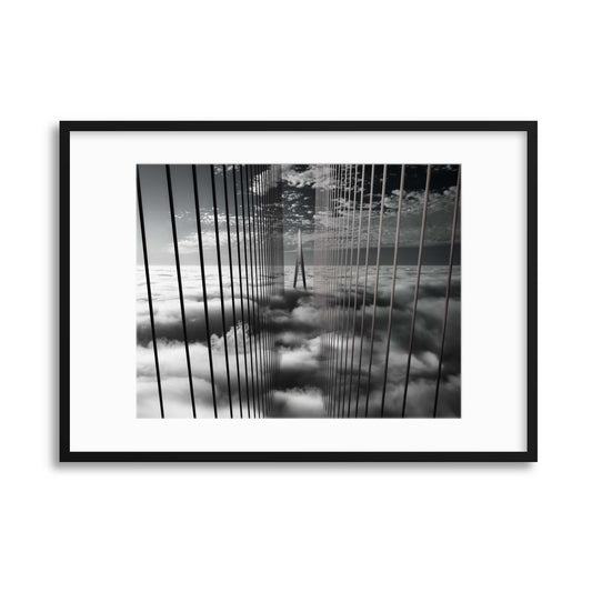 Ethereal Land Mark by Akira Takaue Framed Print - USTAD HOME