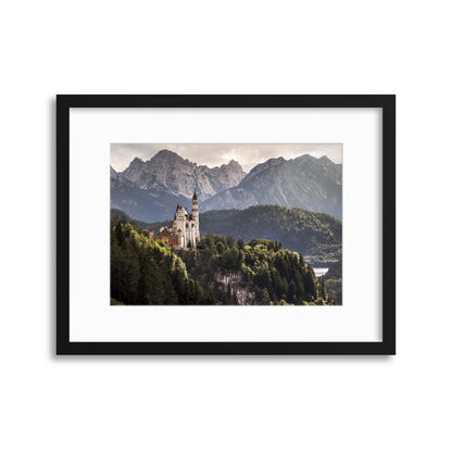 The Two Castles by Andreas Wonisch Framed Print - USTAD HOME