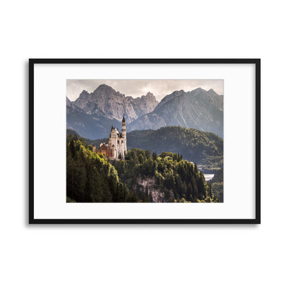 The Two Castles by Andreas Wonisch Framed Print - USTAD HOME