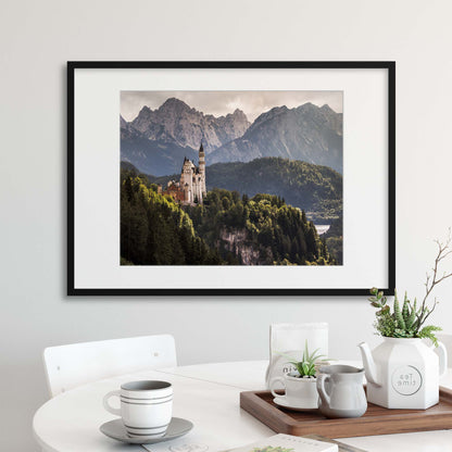 The Two Castles by Andreas Wonisch Framed Print - USTAD HOME