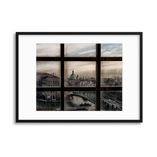 Venice Window by Roberto Marini Framed Print - USTAD HOME