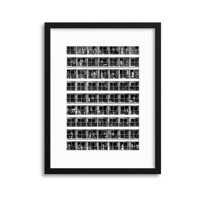 Mass Tourism by Franz Baumann Framed Print - USTAD HOME