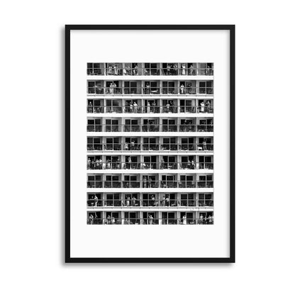 Mass Tourism by Franz Baumann Framed Print - USTAD HOME