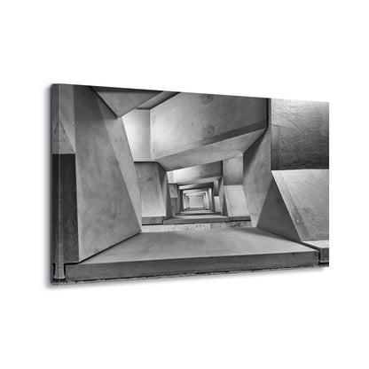 Downstairs by Guy Goetzinger Canvas Print - USTAD HOME