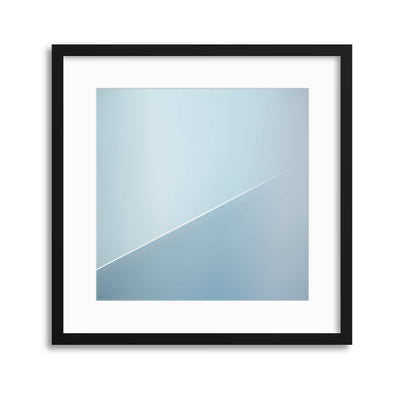 The White Line by Gilbert Claes Framed Print - USTAD HOME