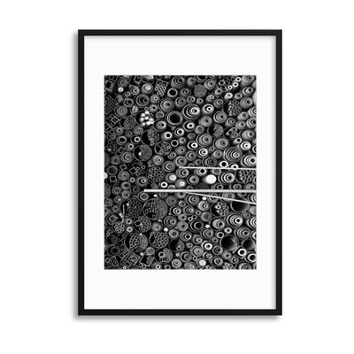 3 More Pipes by Dong Hee Han Framed Print - USTAD HOME