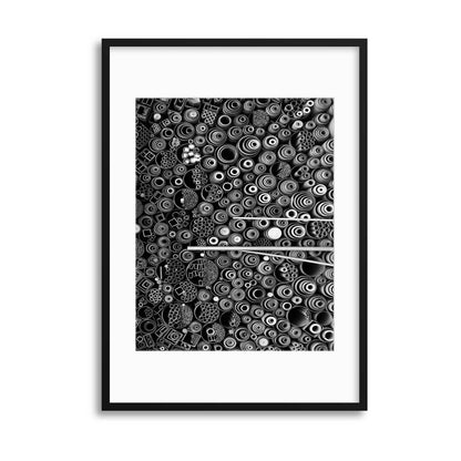 3 More Pipes by Dong Hee Han Framed Print - USTAD HOME