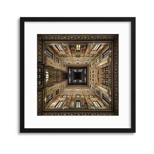 Galleria Sciarra by Renate Reichert Framed Print - USTAD HOME