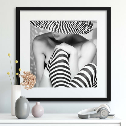 Zagging that Zig by Howard Ashton-Jones Framed Print - USTAD HOME