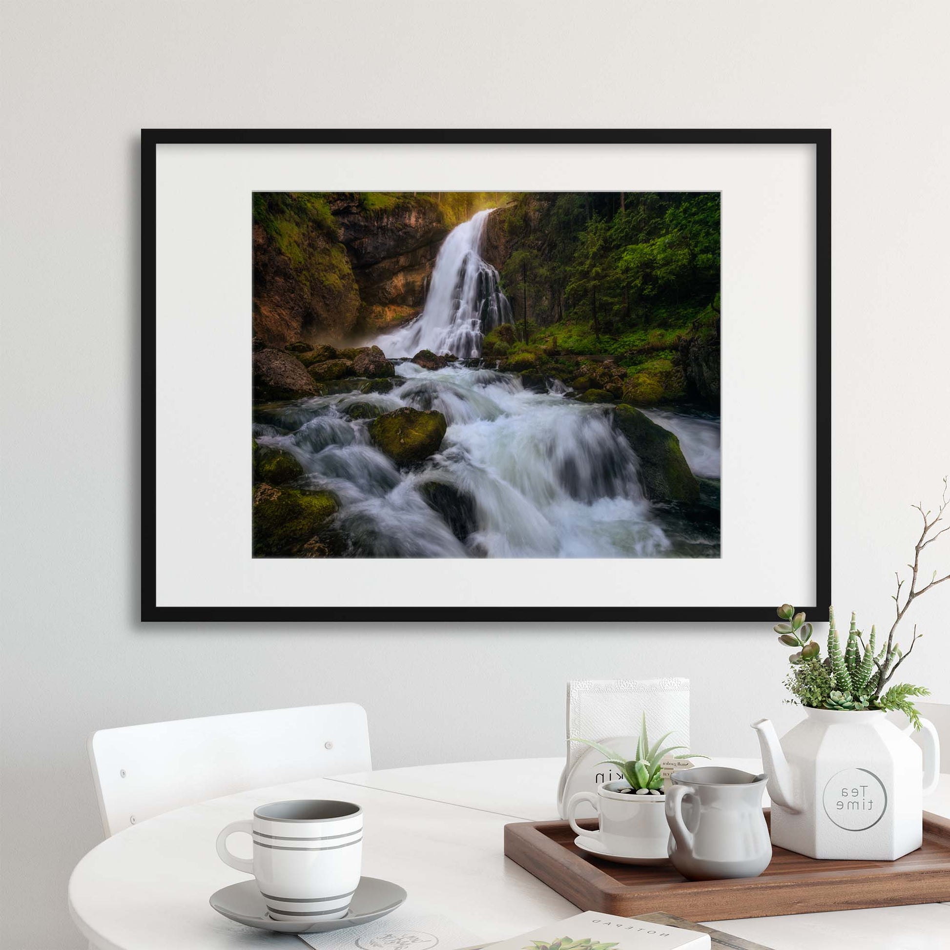 Spring Flood by Daniel Fleischhacker Framed Print - USTAD HOME