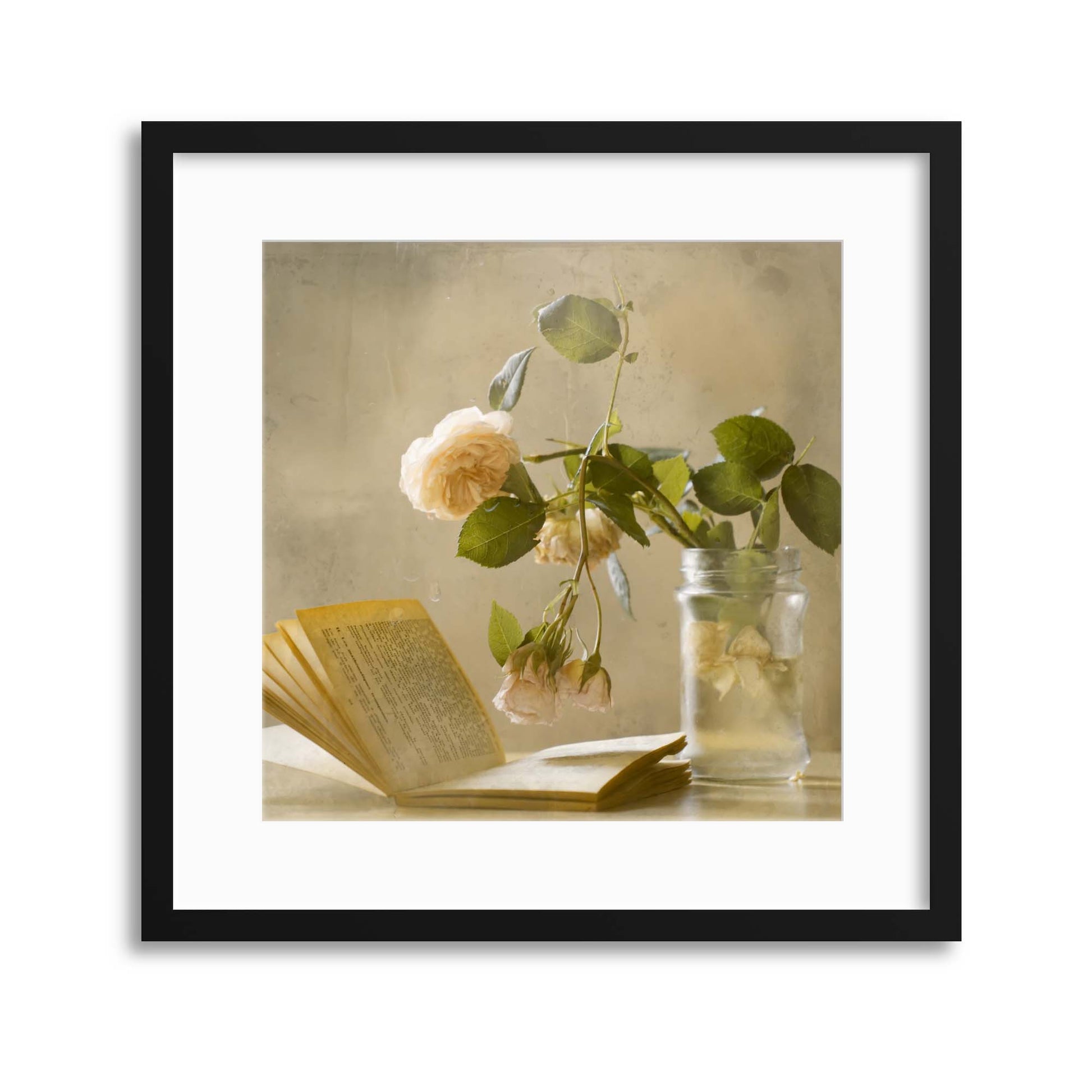 Enjoying a Rainy Day by Delphine Devos Framed Print - USTAD HOME