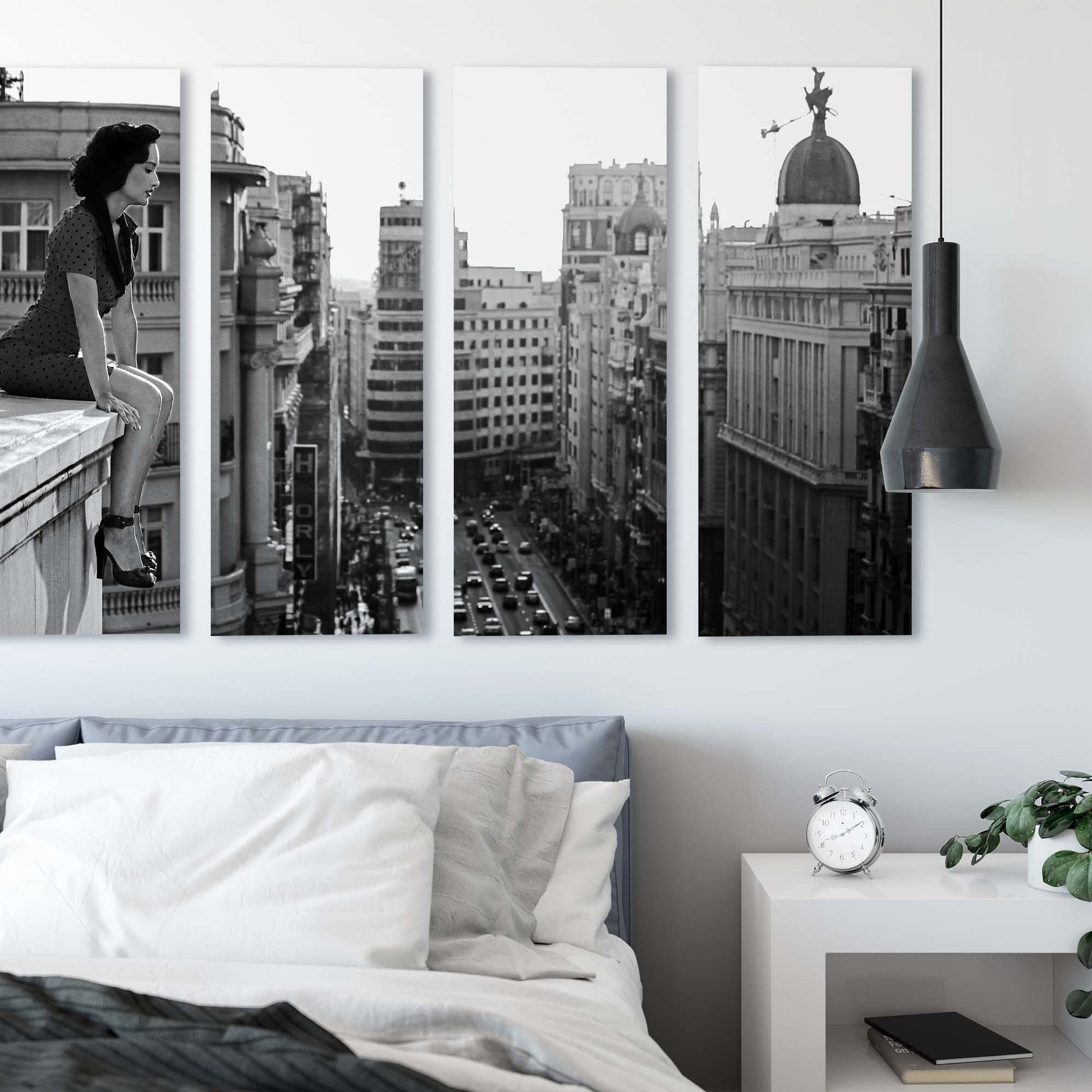 Mad Madrid by Alejandro Marcos Canvas Print - USTAD HOME