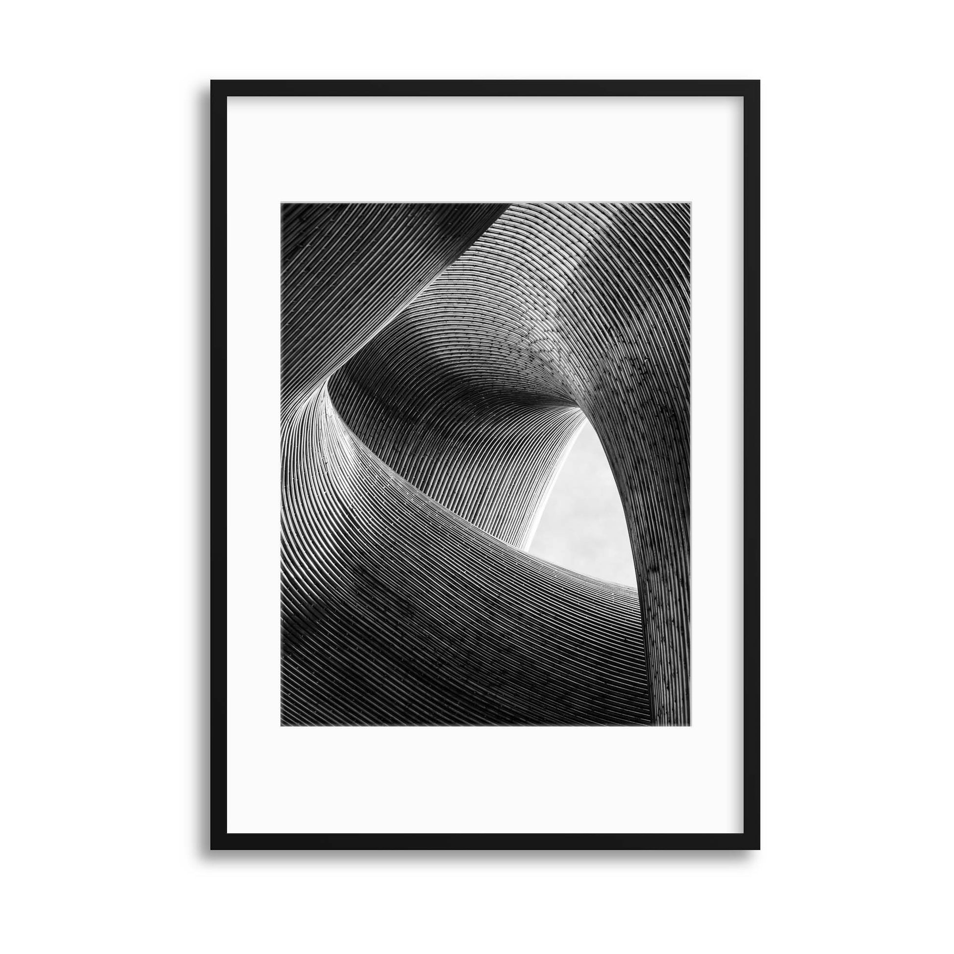 Lines by Peter Pfeiffer Framed Print - USTAD HOME