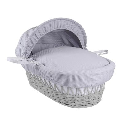 Waffle Wicker Moses Basket - USTAD HOME