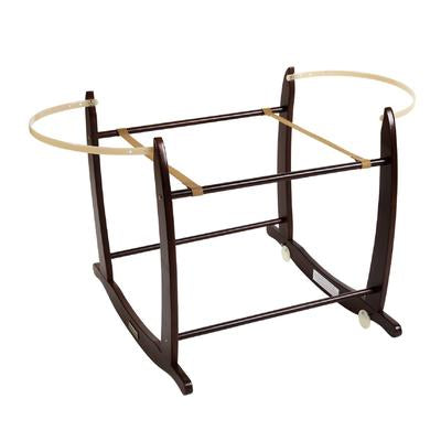 Deluxe Dark Moses Basket Rocking Stand - USTAD HOME