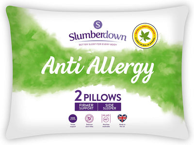 Anti Allergy White Pillows 2/4/6 Pack - USTAD HOME