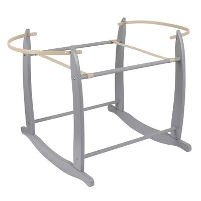 Deluxe Grey Moses Basket Rocking Stand - USTAD HOME