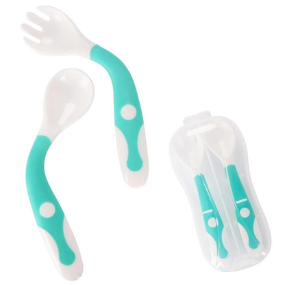 Baby Utensil Spoon Fork Set - USTAD HOME