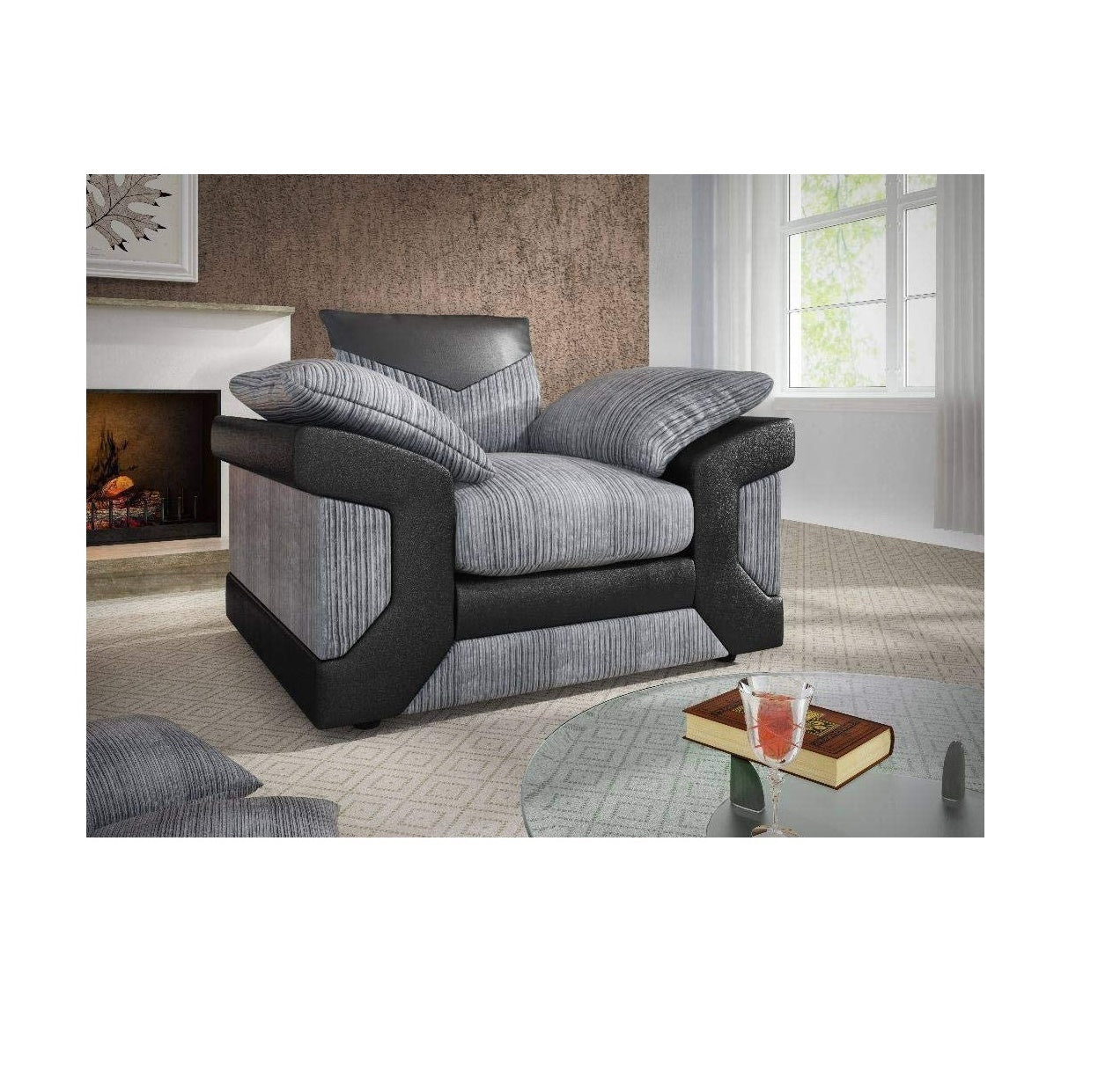 Faux Leather Dino Sofa - USTAD HOME