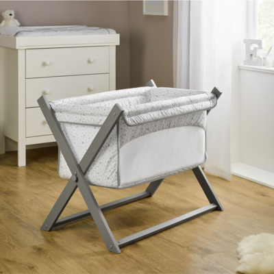 Stars & Stripes Folding Breathable Crib - USTAD HOME