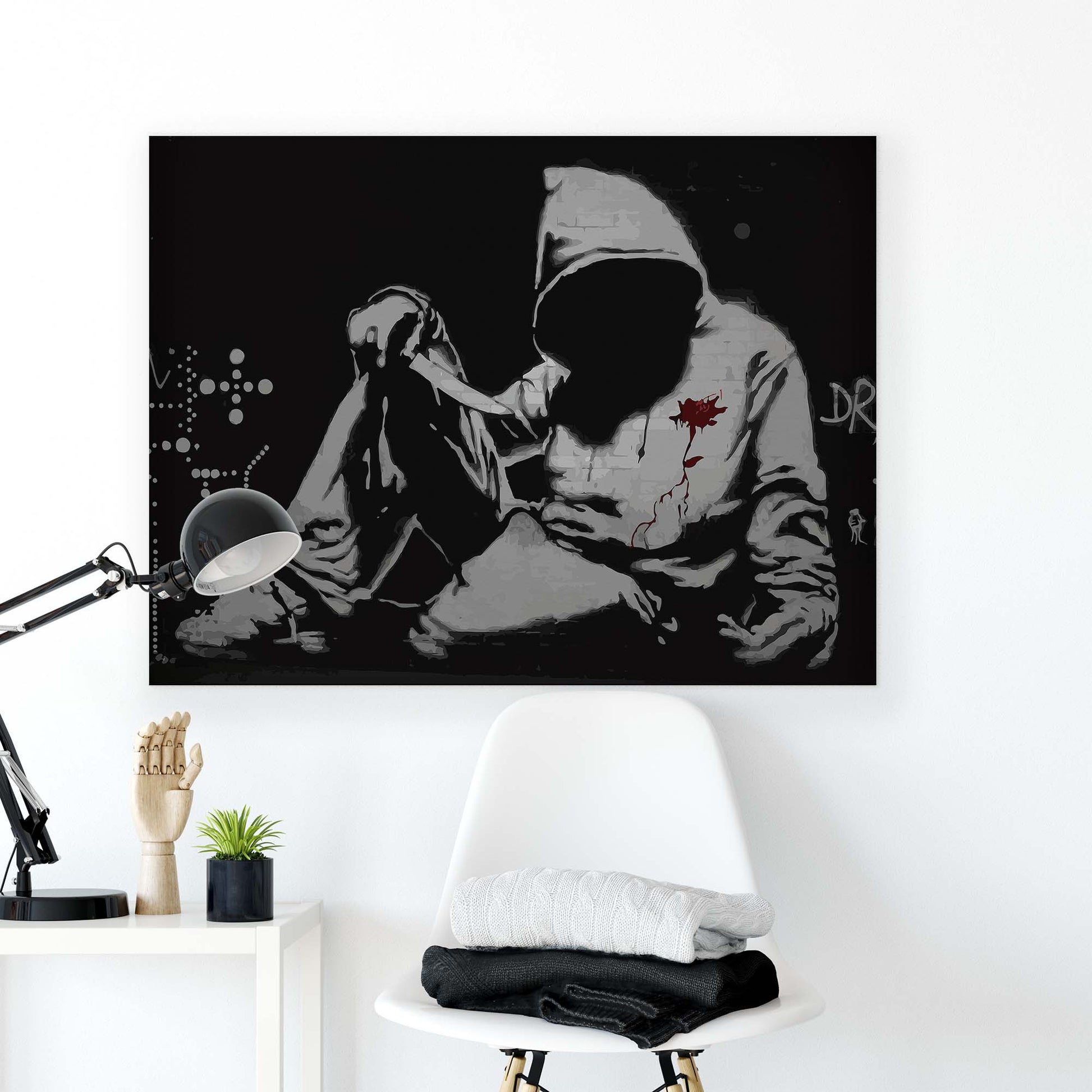 Graffiti Canvas Photo Print - USTAD HOME